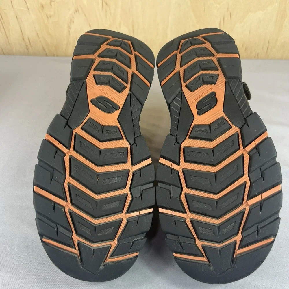 Skechers Relaxed Fit Men's Water Hiking Shoes Size 9 Brown SN204111 Used